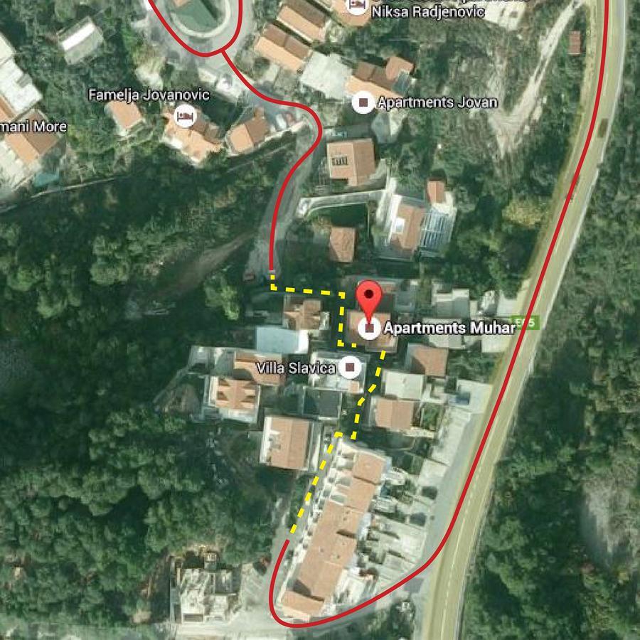 Apartments Muhar Sveti Stefan Zewnętrze zdjęcie